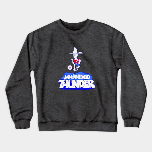 Short-lived San Antonio Thunder Soccer Crewneck Sweatshirt by LocalZonly